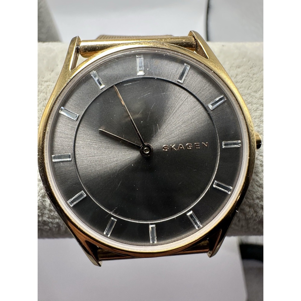 Skagen Holst SKW2378 Ladies‎ Watch New Battery 34MM 7.5" Rose Gold B16